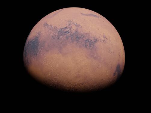 Марс планетата на действието агресията и либидото навлезе в горещия