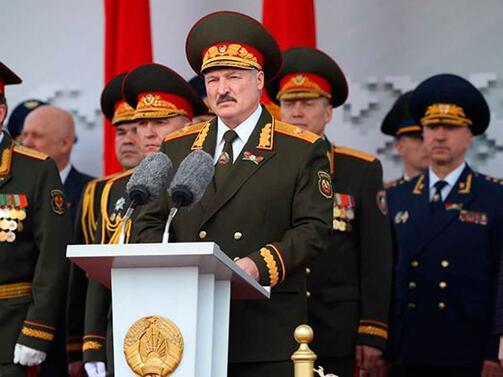 Беларуският президент Александър Лукашенко с чието посредничество миналия месец беше сключено споразумението за