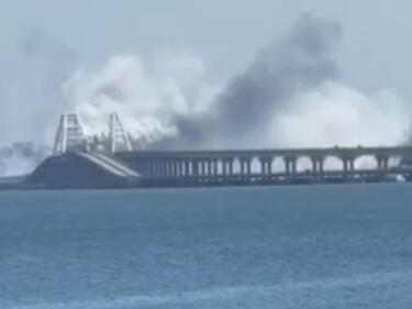 Нови взривове на Кримския мост, но без повреди по него