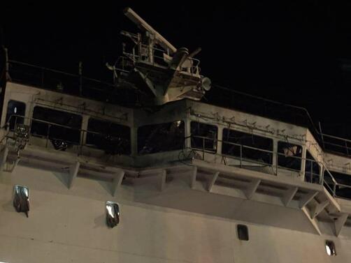 Русия улучи с ракета тази вечер цивилен кораб под флага