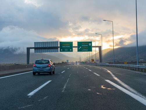 По магистралите в Гърция вече се пътува при увеличени такси.