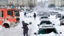 В Германия е страшно - леден дъжд и обилен сняг блокираха транспорта! Червеният кръст на крак