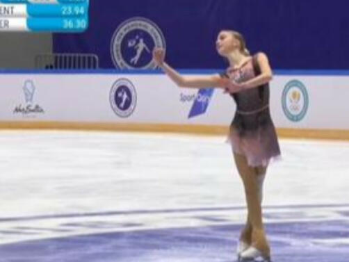 Шампионката на България Александра Фейгин завърши на 26 о място при