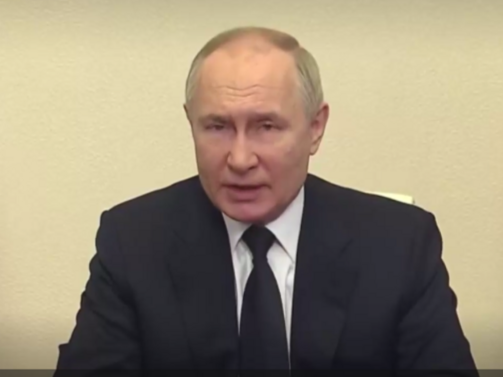 Руският президент Владимир Путин направи първото си изявление към сънародниците