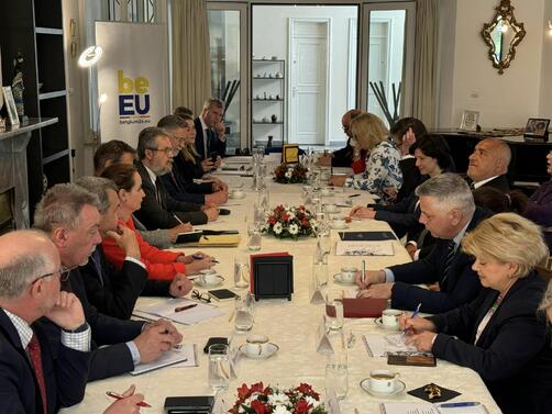 Бойко Борисов се срещна посланиците от страните на Европейския съюз Това