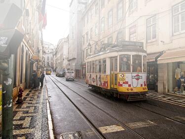 Катастрофа спря за кратко движението на трамваи в София
