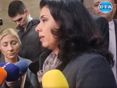 Ваня Григорова регистрира в ЦИК новата коалиция "Солидарна България" за изборите