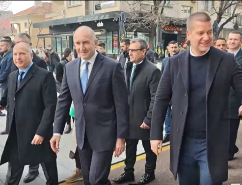 Президентът 2017 2026 г Румен Радев се включи в честванията в