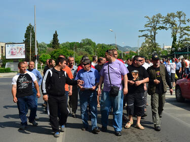Продължават протестите на ОЦК "Кърджали"