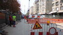 Движението по бул. "Витоша" бе трудно дори за пешеходците