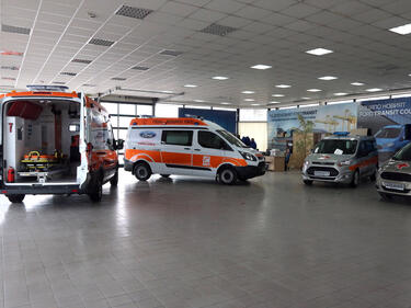 Нови линейки с българско оборудване за Бърза помощ