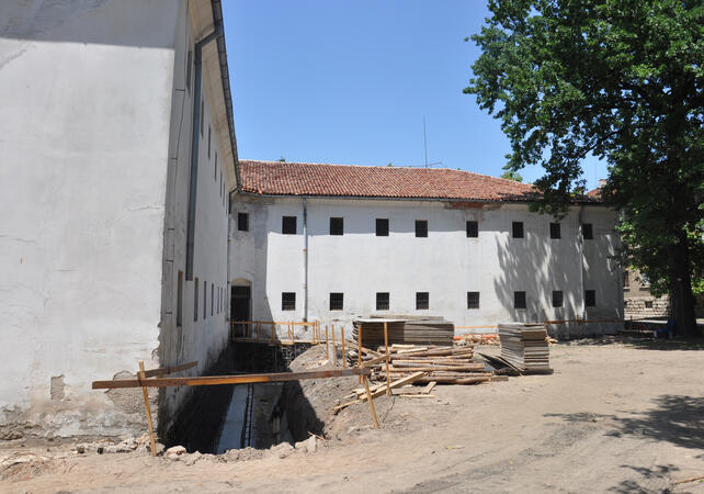 Излязоха археологически находки в Кръстатата казарма във Видин