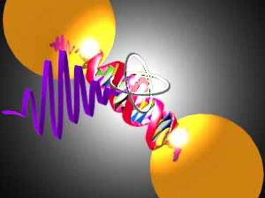 Наноантени с ДНК излъчват светлина