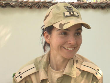 Жена ще командва българския контингент в Афганистан