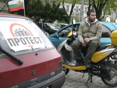 Ново протестно шествие срещу високите цени на горивата
