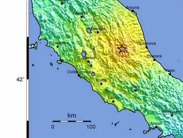 Силно земетресение уби най-малко четиринадесет души и срути селища в централна Италия