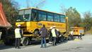 Автобус с 30 души се обърна в Габровско