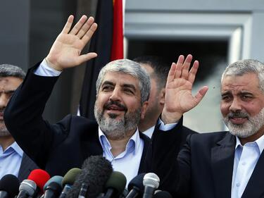 Лидерът на "Хамас" пристигна в Газа