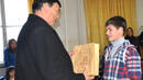 <p>Малкият Марио Тихомиров получи много подаръци заради подвизите си</p>