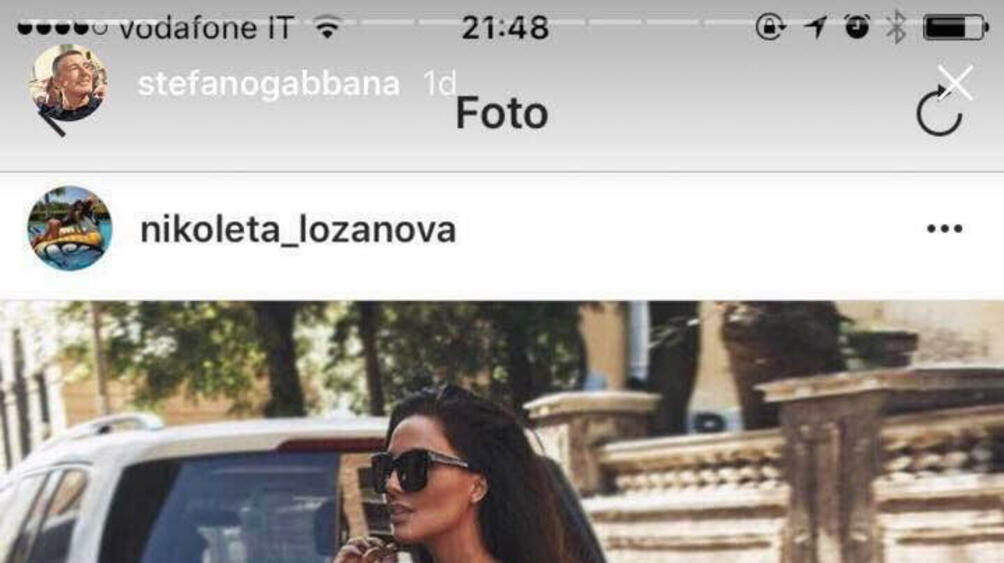Стефано Габана, съсобственик на модния гигант "Dolce&Gabanna”, написа в профила