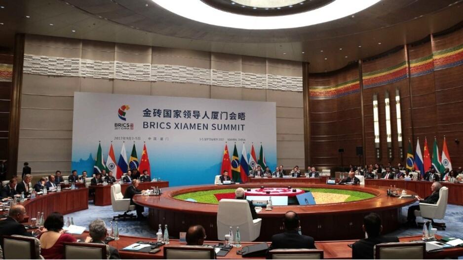 Лидерите на страните от БРИКС Бразилия Русия Индия Китай и