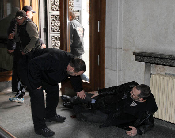 Златомир Иванов - Баретата бе прострелян пред входа на Съдебната палата в София