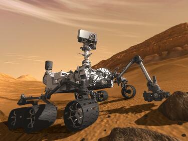 Марсоходът Curiosity откри мистериозен метал