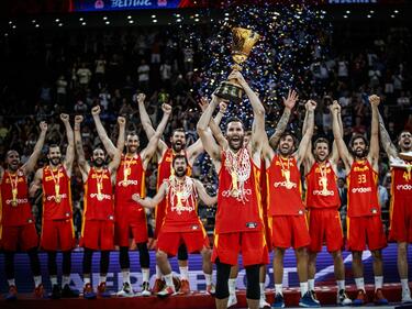 Испания е световен шампион по баскетбол, разби Аржентина във финала