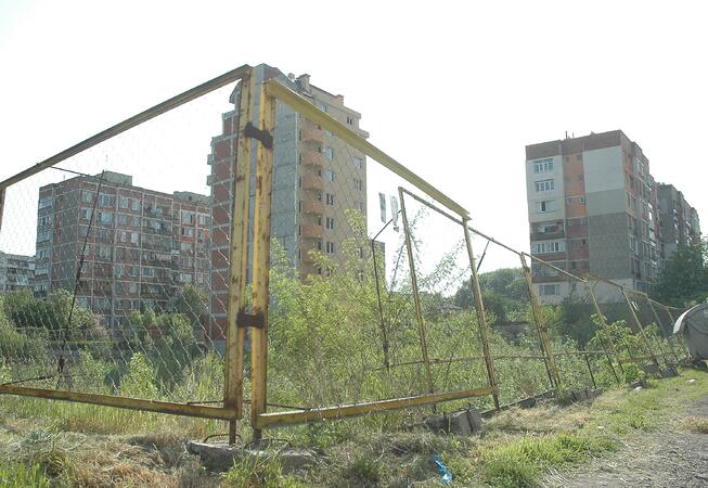 Жаби и комари се въдят в изоставен строеж в София