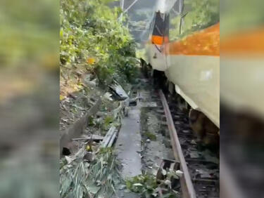 Влак уби 9 работници в Китай