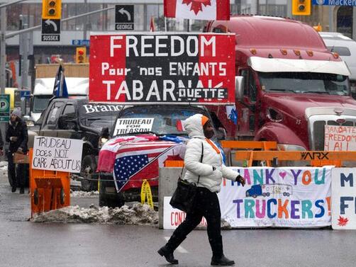 Канадският премиер Джъстин Трюдо заяви че блокадите извършвани от протестиращите