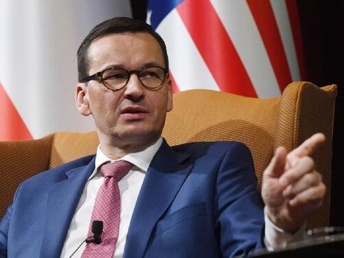 Полският премиер Матеуш Моравецки призова ЕС да наложи пълна забрана