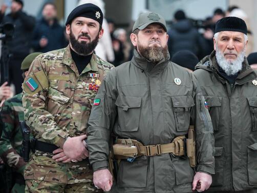 Лидерът на Чечня и приближен до Путин Рамзан Кадиров показа