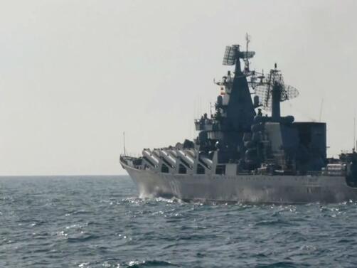 Моряци от потъналия крайцер Москва се свързват с роднини и