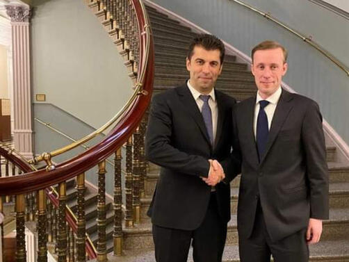 Премиерът Кирил Петков се е срещнал във Вашингнон със съветника на президента Джо