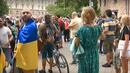 Протест в София срещу преговори с "Газпром" (ВИДЕО)