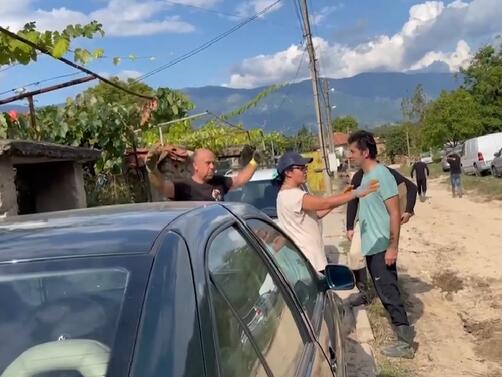 Интересно видео от вчера от потопеното село Богдан с участието