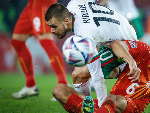 България записа изключително сладка победа над Северна Македония с 1 0