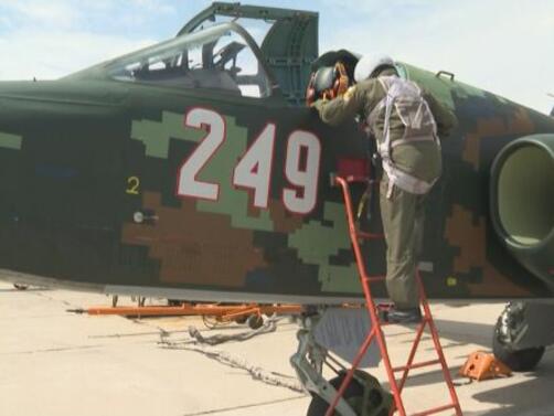 Военен самолет Су 25 се разби край авиобаза Безмер до Ямбол