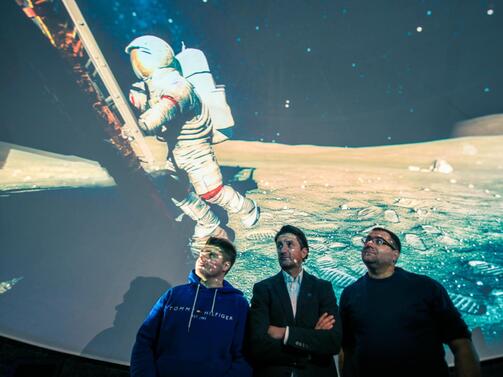 Първият планетариум в София отвори врати Съоръжението наречено Андромеда се