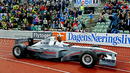 Болт кара болид от Формула 1 преди да постави рекорд в Осло