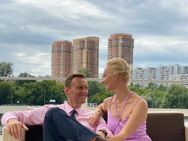 Навални със страхотно обяснение в любов към съпругата си от килията