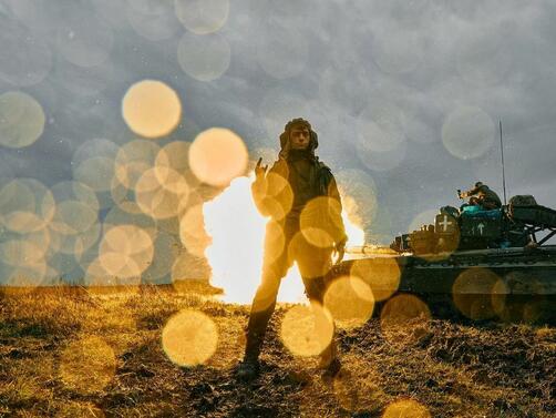 Украинският президент Володимир Зеленски отбеляза първата годишнина от пълномащабната война