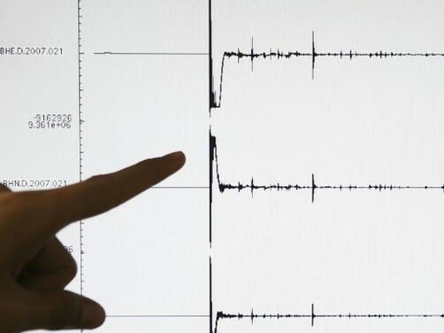 Земетресение с магнитуд 3.6 по скалата на Рихтер е регистрирано