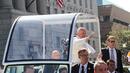 Папа Франциск присъства на служба за Цветница