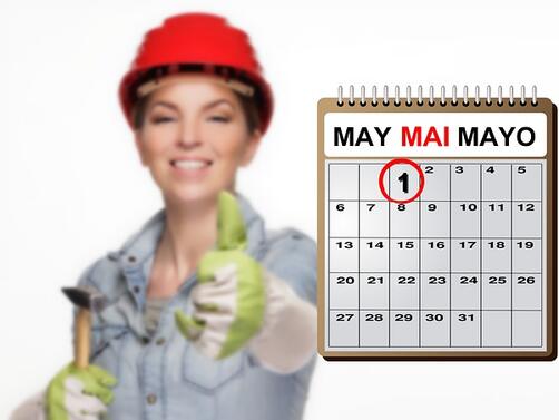 На 1 май светът отбелязва Деня на труда и международната