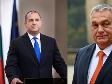 Радев се чу с Орбан преди да посрещне Зеленски