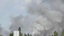 Голям пожар край АМ "Тракия", ограничиха временно движението (СНИМКИ)