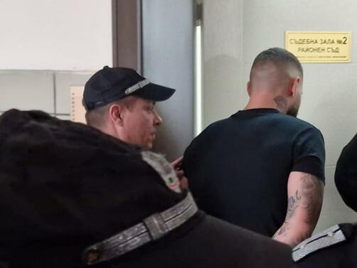Докараха в съда Георги Георгиев задържан за зверското посегателство над