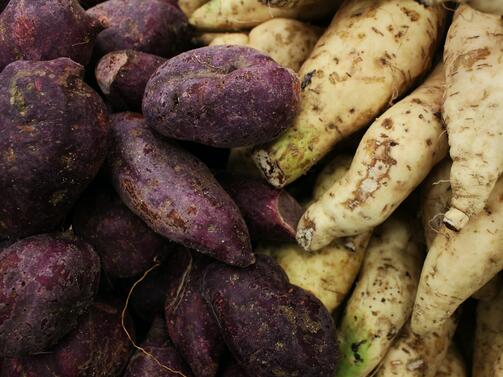 Лилавите картофи със своя неотразим цвят и изящен вкус са